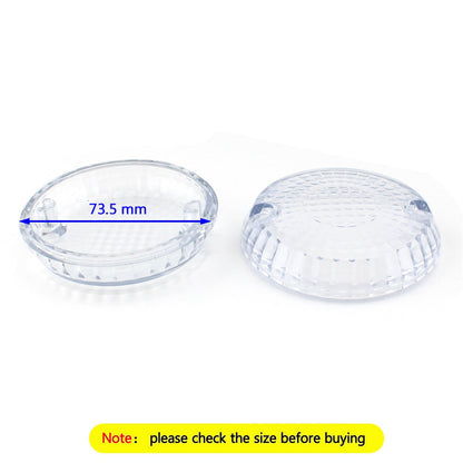 Yamaha Kawasaki Vulcan 1500 VN Turn Signals Indicators Lens Cover Champoo