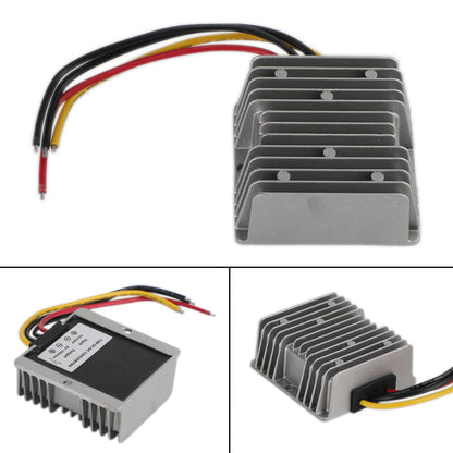 Waterproof DC/DC Converter Regulator 12V Step Up to 13.8V 15A 207W