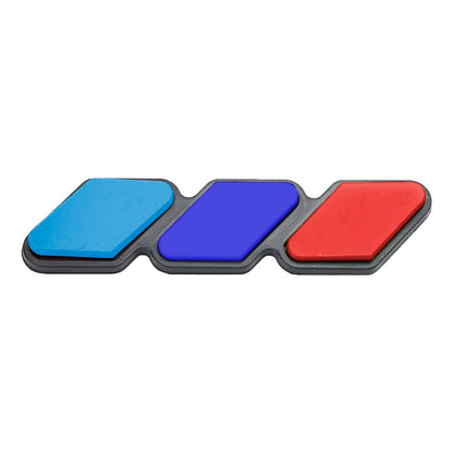 Toyota Tacoma TRD Tundra RAV4 Tri-Color Grille Badge Emblem Car Accessories
