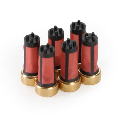 1991-1995 BMW 525I 6 set Fuel Injectors Repair Seal Kit 0280150415 13641730060 13641730080 62429 FJ292