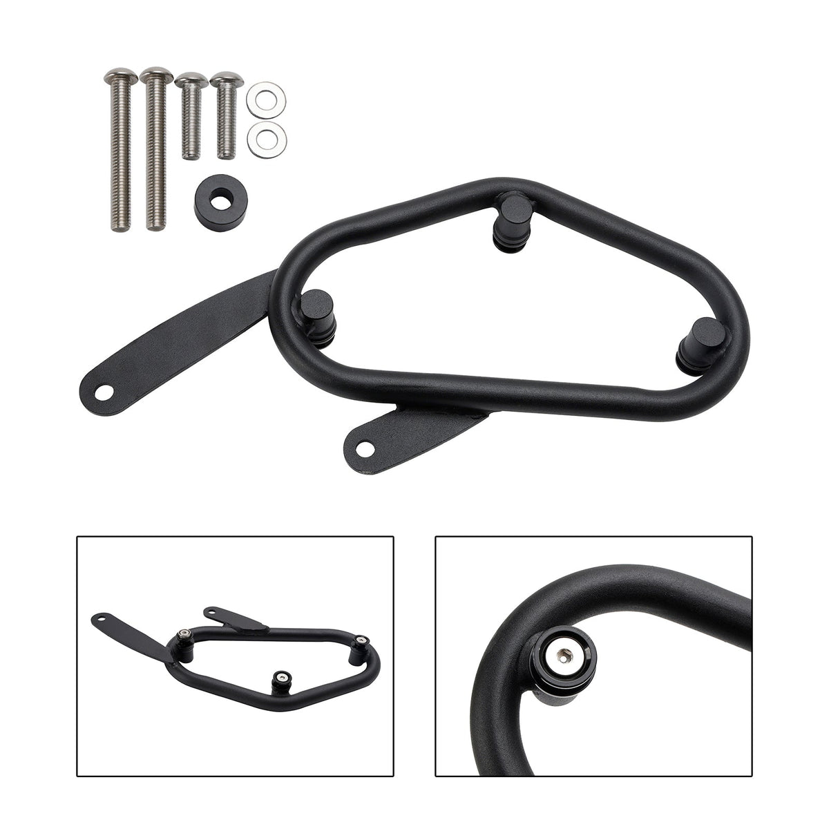 Black Saddlebag Support Mounting Bracket Left For Honda Cl300 Cl500 2023-2024