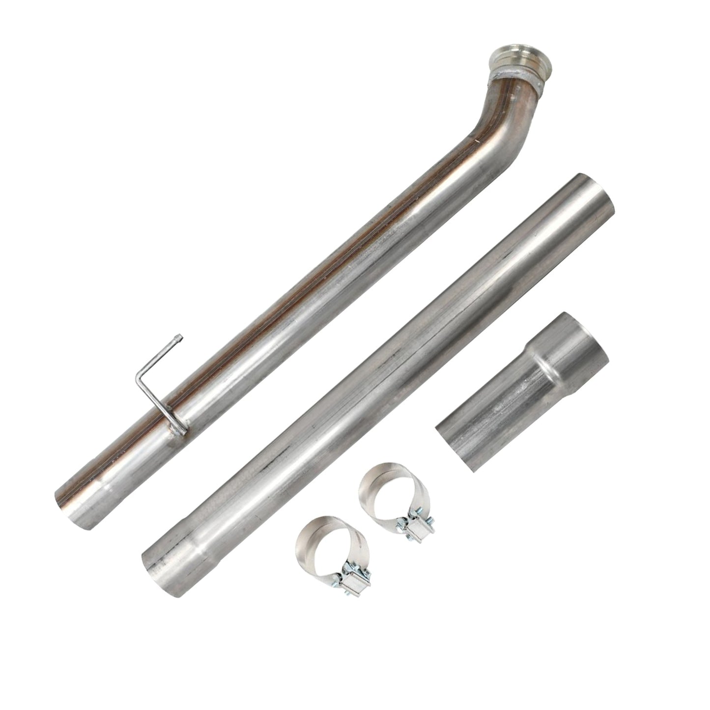 4" Exhaust DPF Delete Race Pipe for 2019-2021 Dodge Ram 2500 3500 Ram 3500 6.7L