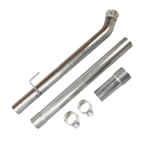 4" Exhaust DPF Delete Race Pipe for 2019-2021 Dodge Ram 2500 3500 Ram 3500 6.7L