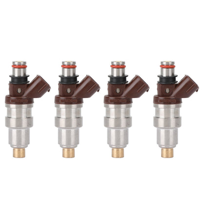1996-2008 TOYOTA LAND CRUISER 4PCS Fuel Injectors 23209-79095 2325075050