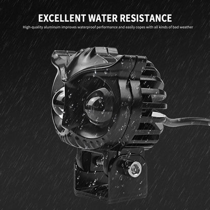 Led Electric Motobike Scooter Light Ultra Bright Waterproof Headlight Owl Motor
