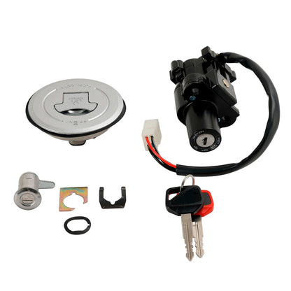 Honda CB250F Hornet S 600 2000-2007 Ignition Switch Fuel Tank Cap Seat Lock Set