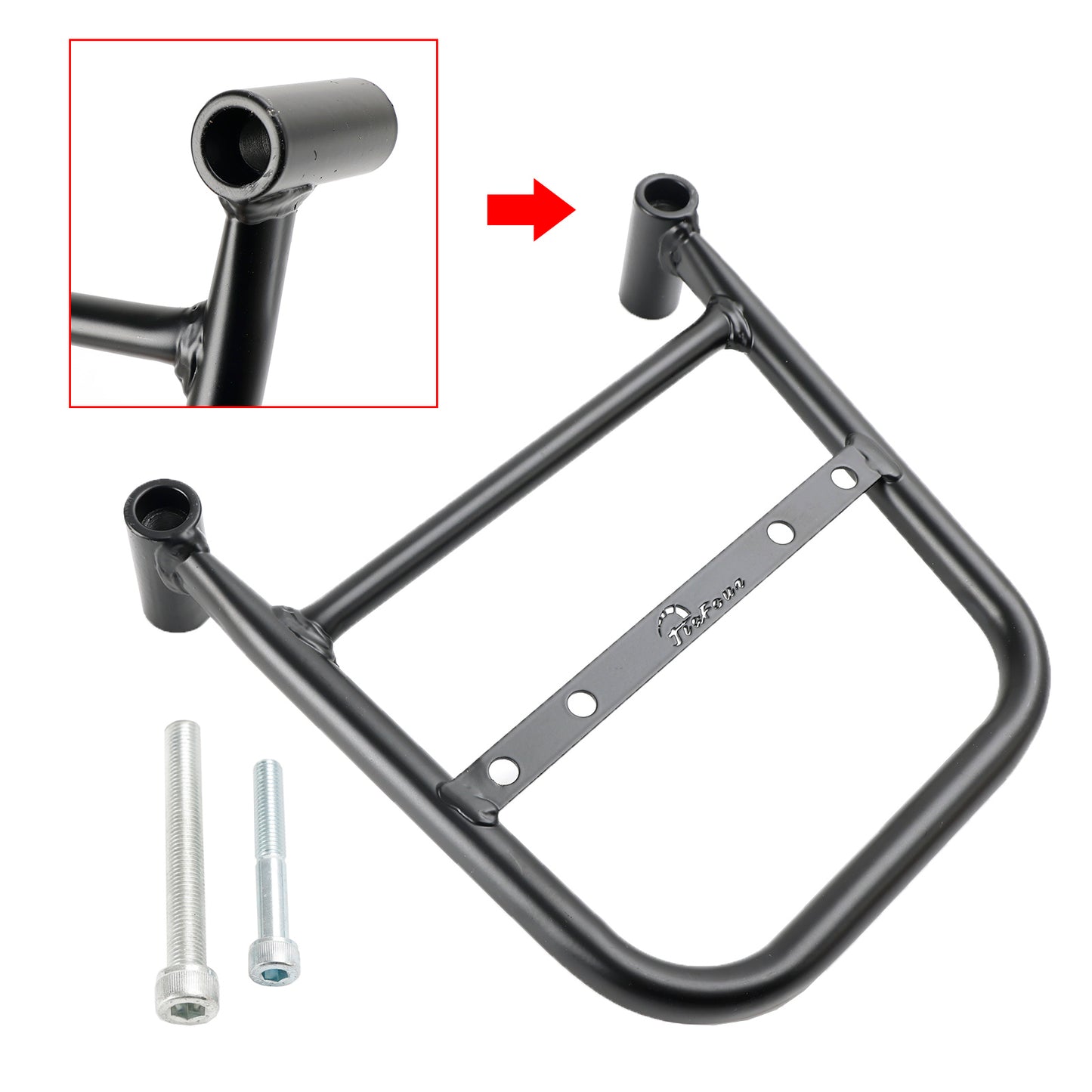 2018-2023 Kawasaki Vulcan S 650 Cafe Luggage Rack Side Saddle Bag Mount Bracket