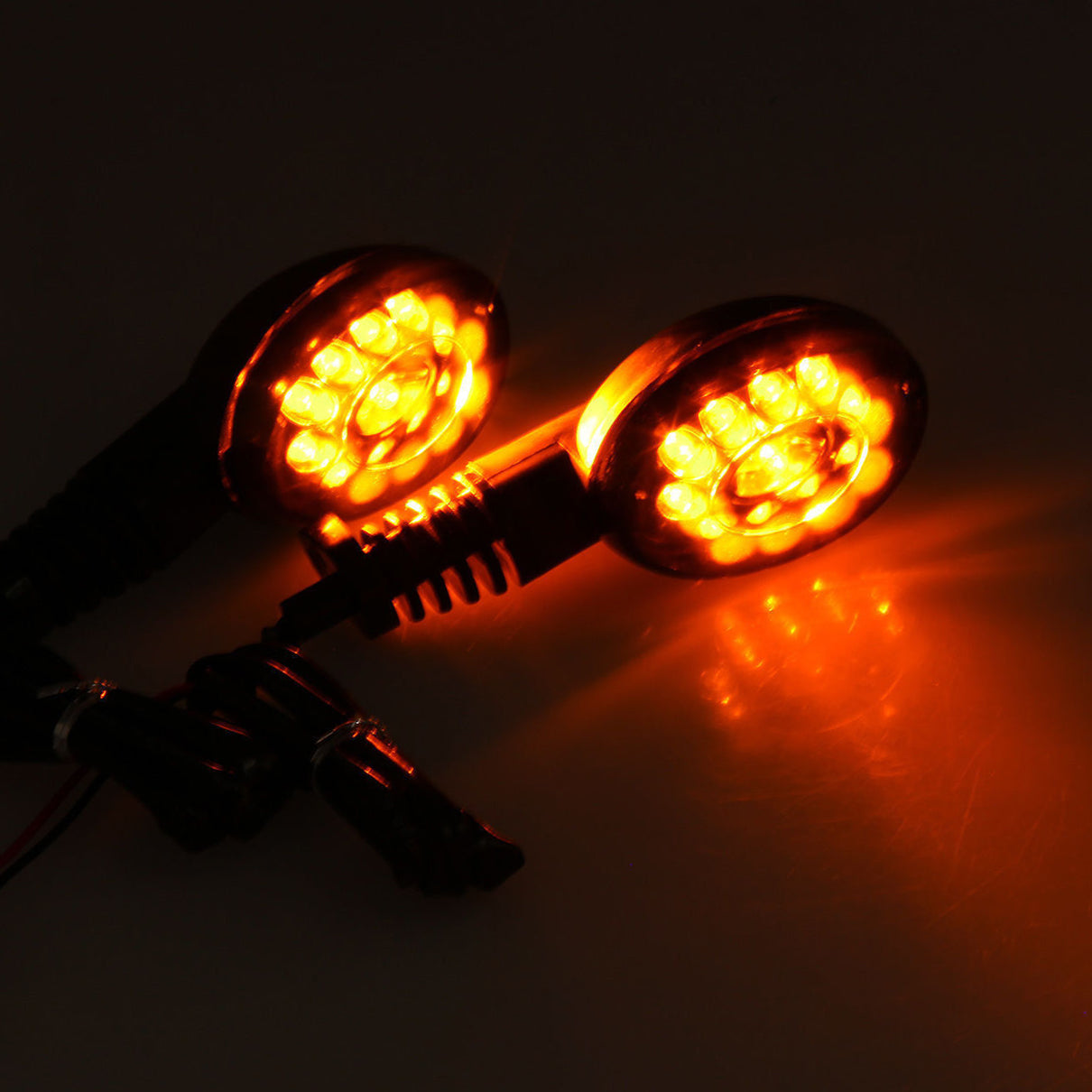 Front Rear LED Turn Signals Blinker Indicator For Kawasaki NINJA 250R Champoo