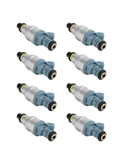 1988-1991 Ford F250 F350 F53 7.5L V8 8PCS Fuel Injectors 0280150759
