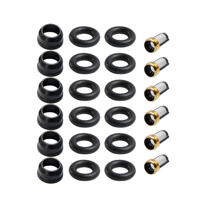 2001-2004 Buick Regal 6Pcs Fuel Injector Repair Kit O-Rings FJ318