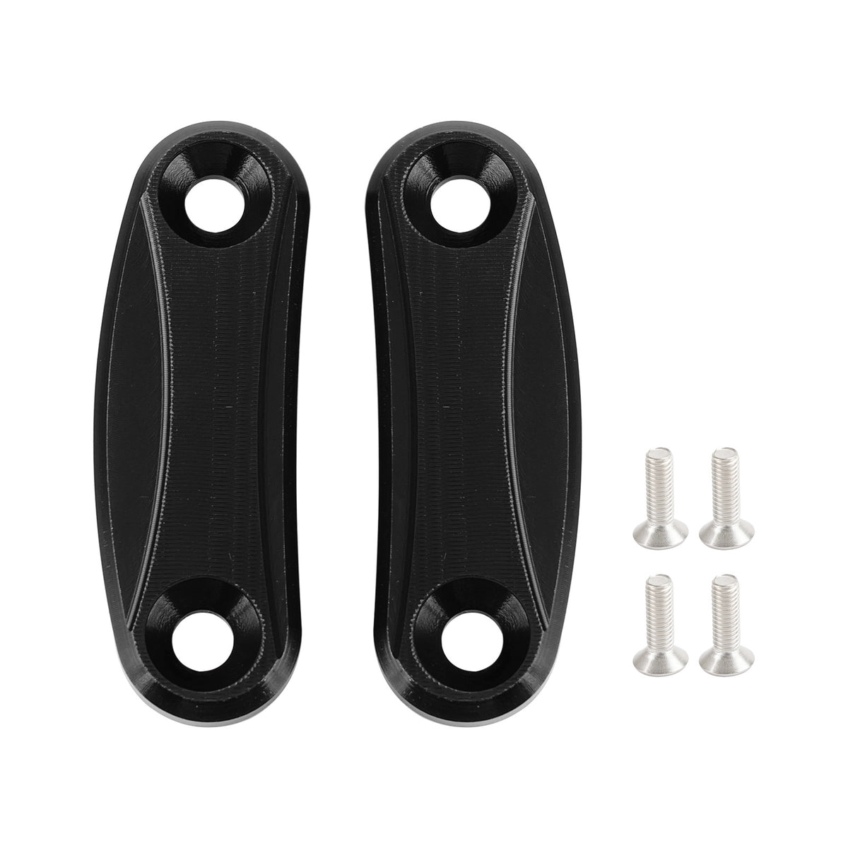Kawasaki Ninja ZX-10R of the years 2011, 2012, 2013, 2014 and 2015 Black mirror delete blanking block off plates