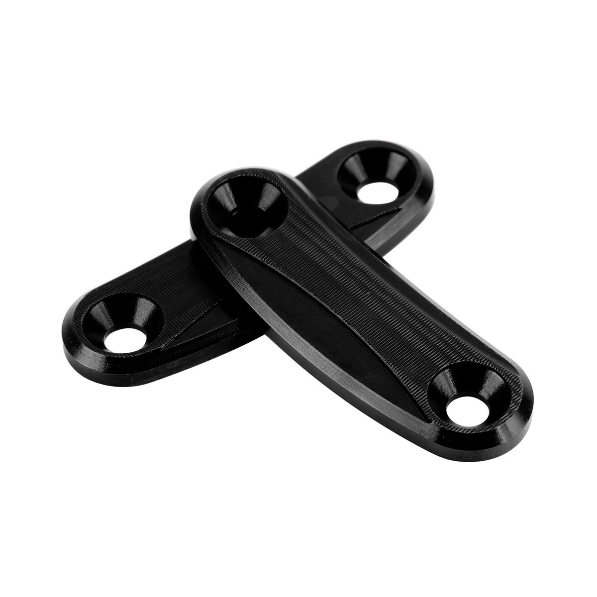 Kawasaki Ninja ZX-10R of the years 2011, 2012, 2013, 2014 and 2015 Black mirror delete blanking block off plates
