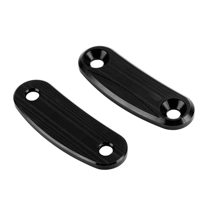 Kawasaki Ninja ZX-10R of the years 2011, 2012, 2013, 2014 and 2015 Black mirror delete blanking block off plates