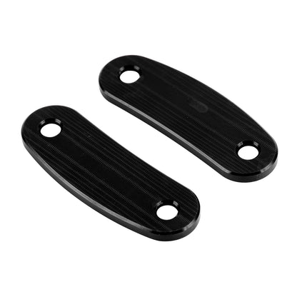 Kawasaki Ninja ZX-10R of the years 2011, 2012, 2013, 2014 and 2015 Black mirror delete blanking block off plates