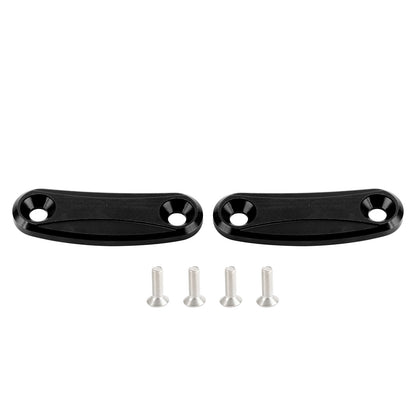 Kawasaki Ninja ZX-10R of the years 2011, 2012, 2013, 2014 and 2015 Black mirror delete blanking block off plates