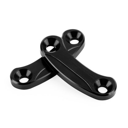 Kawasaki Ninja ZX-10R of the years 2016, 2017, 2018, 2019, 2020, 2021, 2022 and 2023 Black mirror delete blanking block off plates