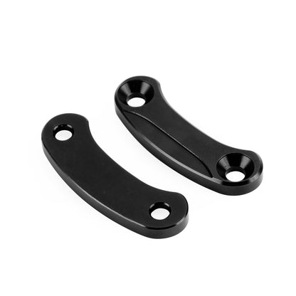 Kawasaki Ninja ZX-10R ABS of the years 2016, 2017, 2018, 2019, 2020, 2021, 2022 and 2023. Black mirror delete blanking block off plates