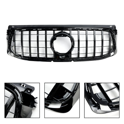 Mercedes 2020-2023 Benz GLB X247 AMG-Line Gloss Black Front Bumper Grill