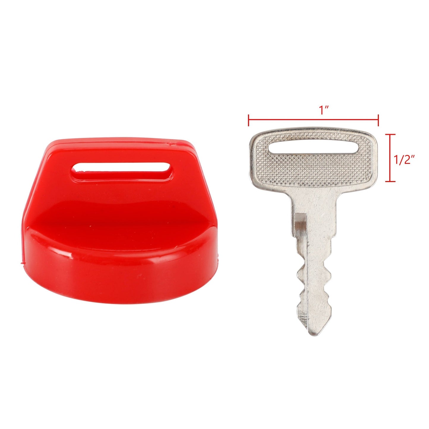 5pcs Key Switch Cover Red For Polaris Ranger 400 500 570 800 900 1000 5433534
