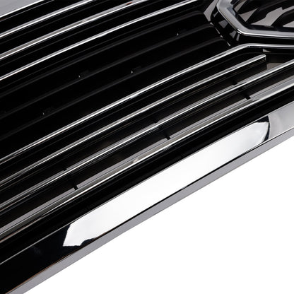 Dodge Ram 1500 2009-2012 Chrome Front Bumper Grill Grille W/ Led Light