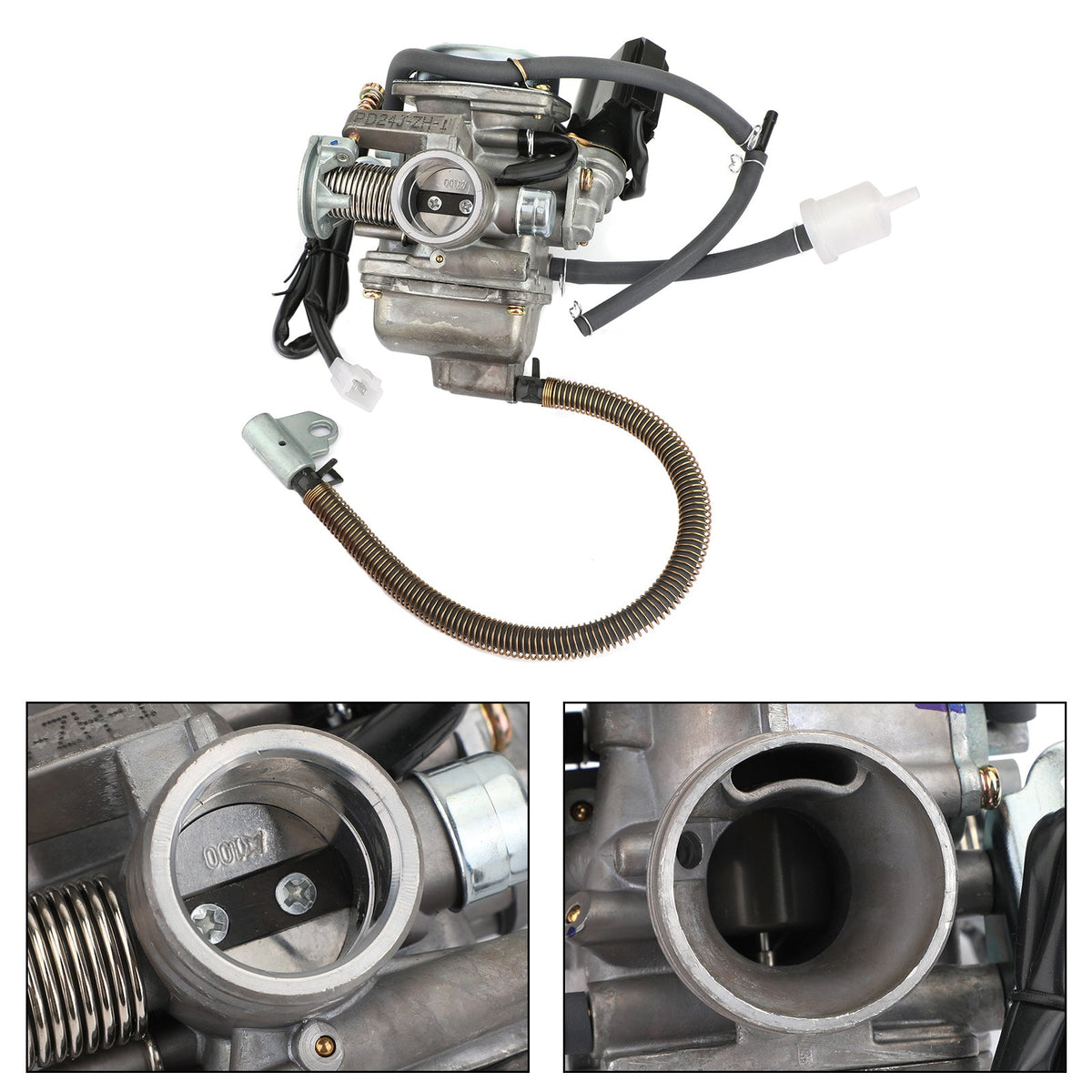 GY6 125 150cc Scooter ATV Kazuma Baja Kymco Taotao SunL Tank Carburetor Carb