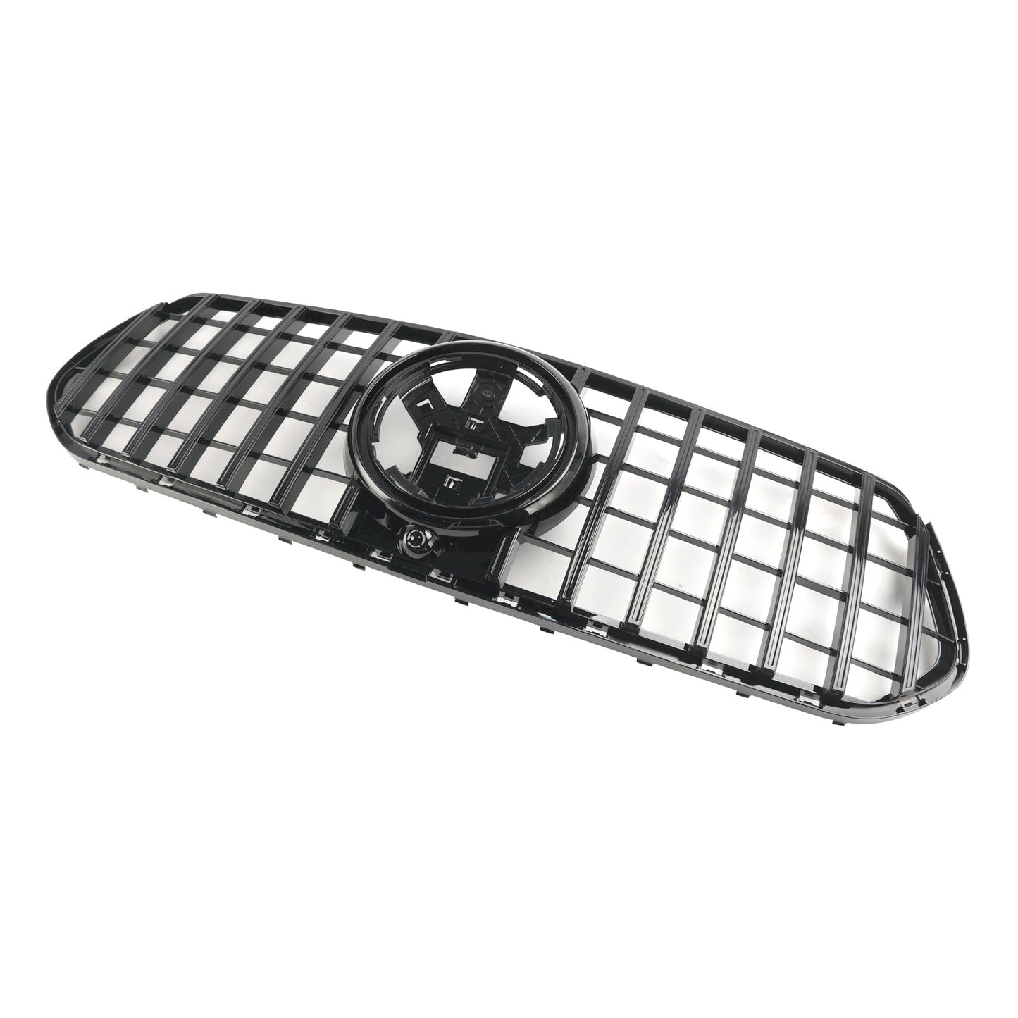 Mercedes-Benz GLE-Class Coupe C167 AMG-Line 2020-2023 Pre-Facelift Front Bumper Grille Gloss Black Grill