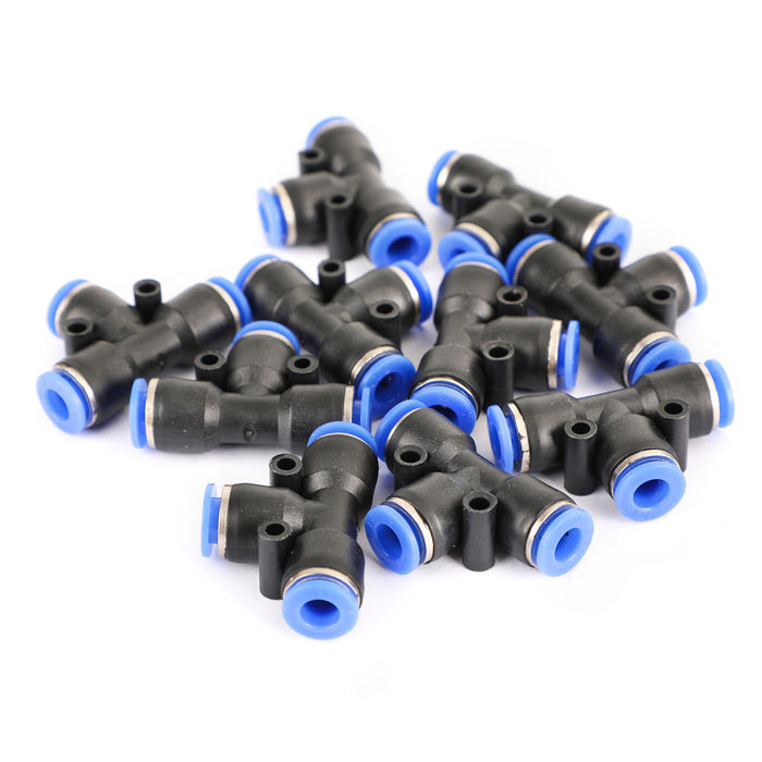 Car, "T" Shape 1Pcs New Mini Push Button SPST Momentary N/O OFF-ON Switch 10mm Black