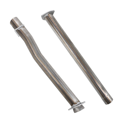 2011-2023 Ford F250 F350 F450 Super Duty 6.7L Diesel 4" Muffler Exhaust Delete Pipe Kits