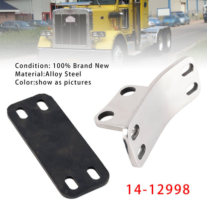 Peterbilt 359 Cab Lower Exhaust Stack Bracket Stainless 14-12998