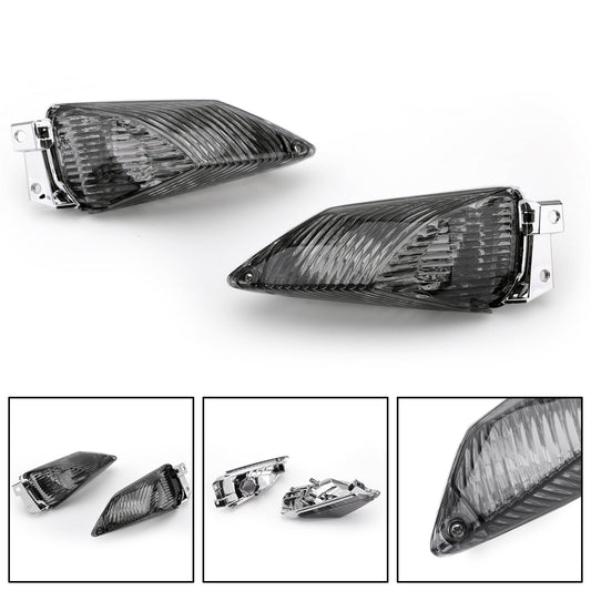 Rear Turn Signals Lens For Suzuki GSXR1000 2009-2010 K9 Smoke Champoo