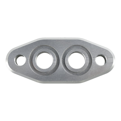 2 Pack Oil Cooler Adapter -6AN ORB Oring In/Out Port Plate LS1 LSX LS3 LS LS2 LS3 551600