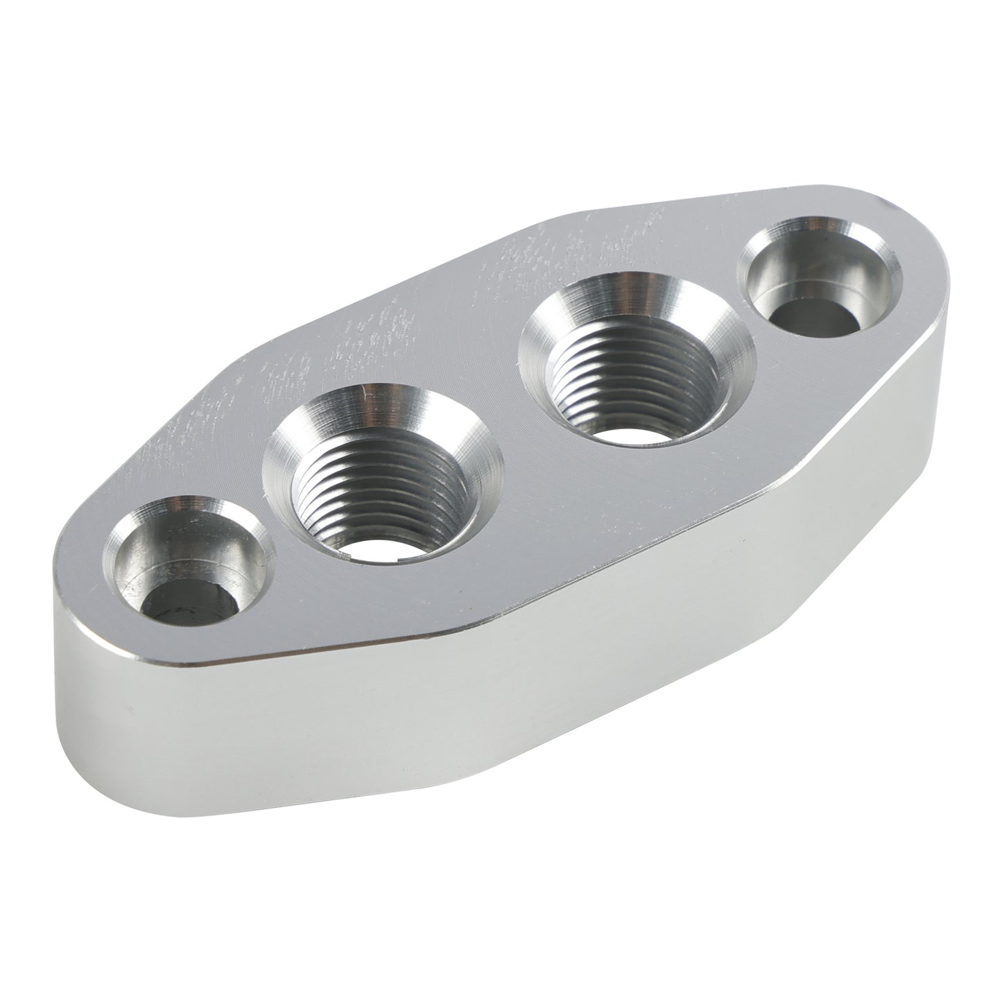 2 Pack Oil Cooler Adapter -6AN ORB Oring In/Out Port Plate LS1 LSX LS3 LS LS2 LS3 551600