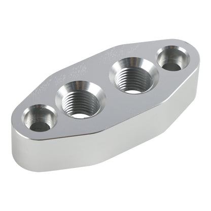 2 Pack Oil Cooler Adapter -6AN ORB Oring In/Out Port Plate LS1 LSX LS3 LS LS2 LS3 551600