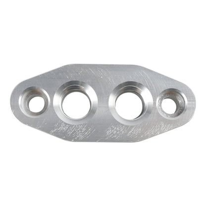 2 Pack Oil Cooler Adapter -6AN ORB Oring In/Out Port Plate LS1 LSX LS3 LS LS2 LS3 551600