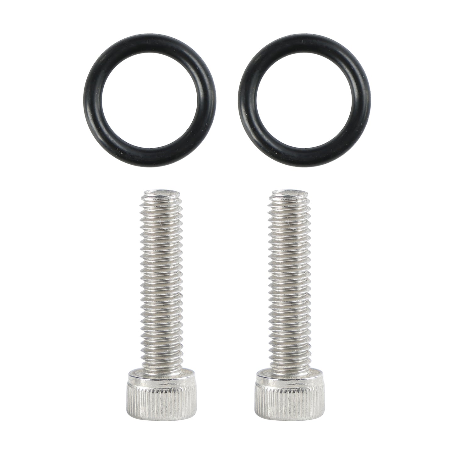2 Pack Oil Cooler Adapter -6AN ORB Oring In/Out Port Plate LS1 LSX LS3 LS LS2 LS3 551600