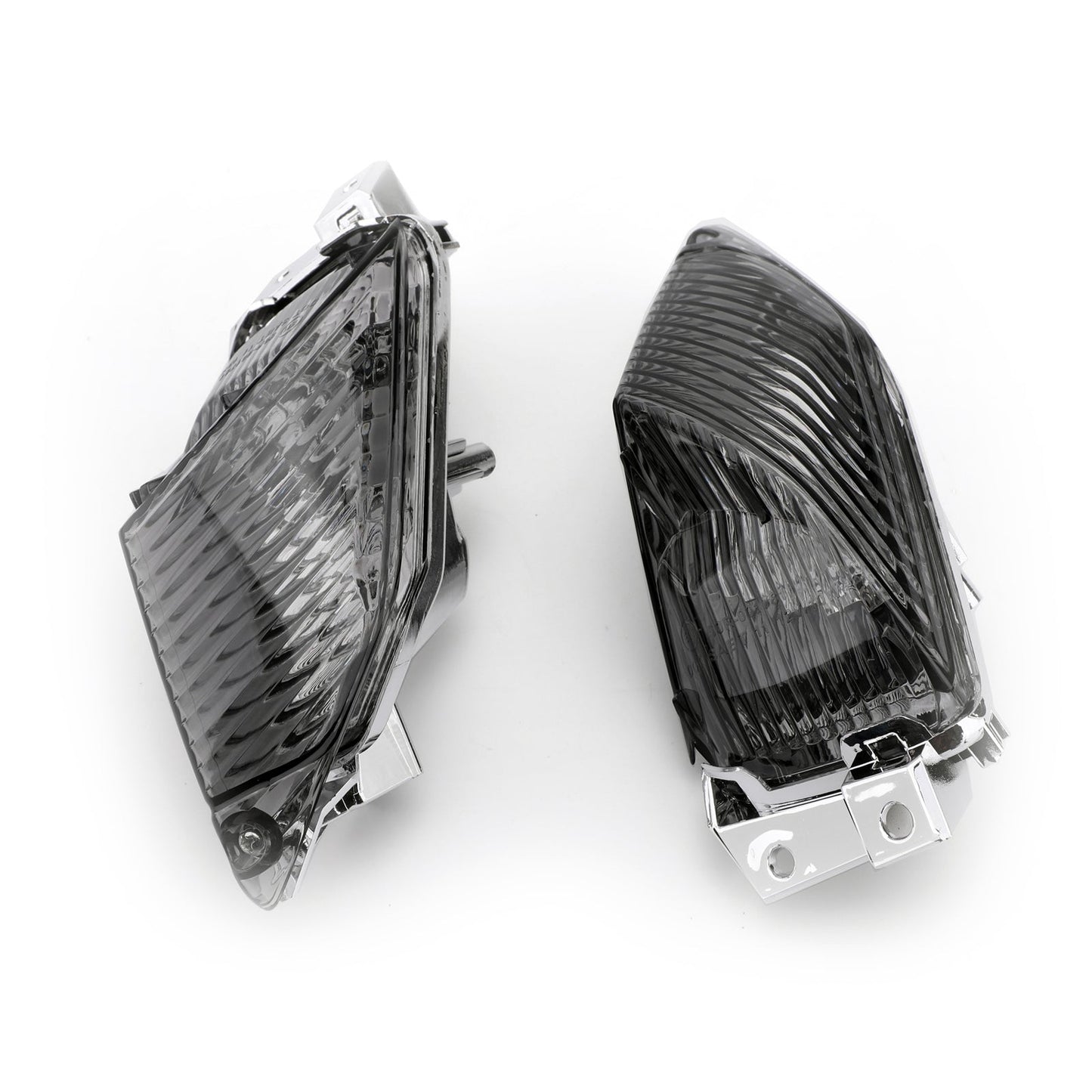 Rear Turn Signals Lens For Suzuki GSXR1000 2009-2010 K9 Smoke Champoo