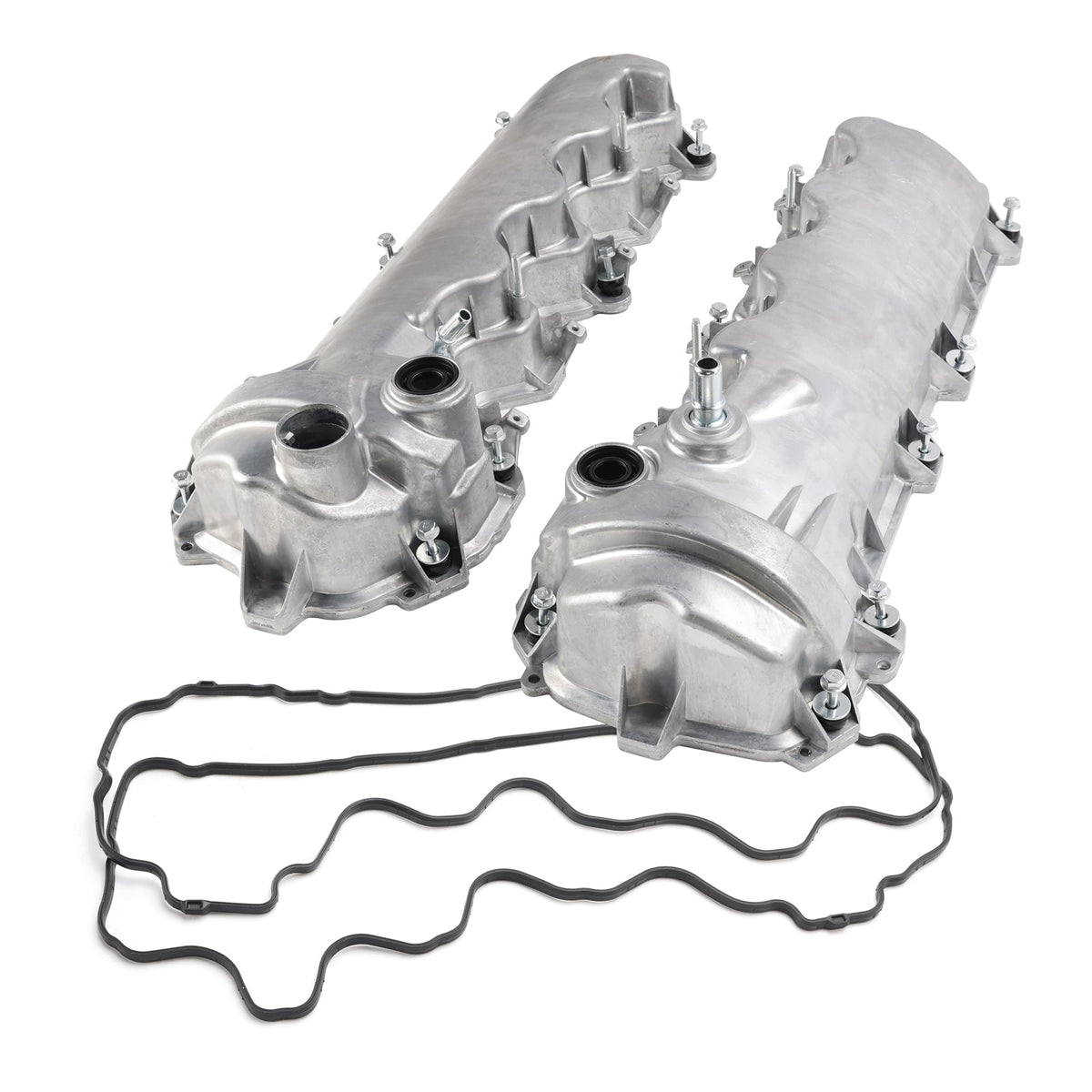 2004-2010 Ford F-150 Truck V8 L+R Engine Valve Cover w/Gasket 9L1Z6582C 9L1Z6582D
