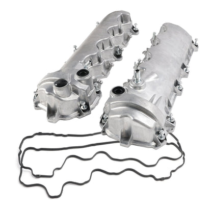2004-2010 Ford F-150 Truck V8 L+R Engine Valve Cover w/Gasket 9L1Z6582C 9L1Z6582D