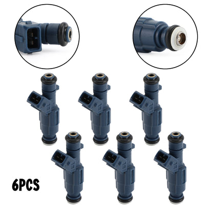 6pcs Fuel Injectors Fit Ford BA BF Falcon XT Fairlaine XR6 Territory 0280156123