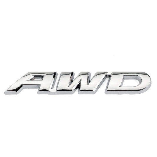 AWD Word letter Metal Car Truck Sticker Emblem Badge Decal Auto Car