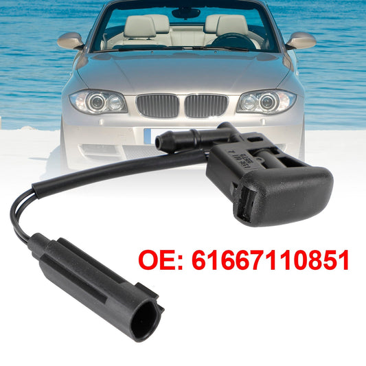 BMW 1 Z4 X5 Series E53 E81 Windshield Wiper Nozzle Spray Heated 61667110851 61667135411