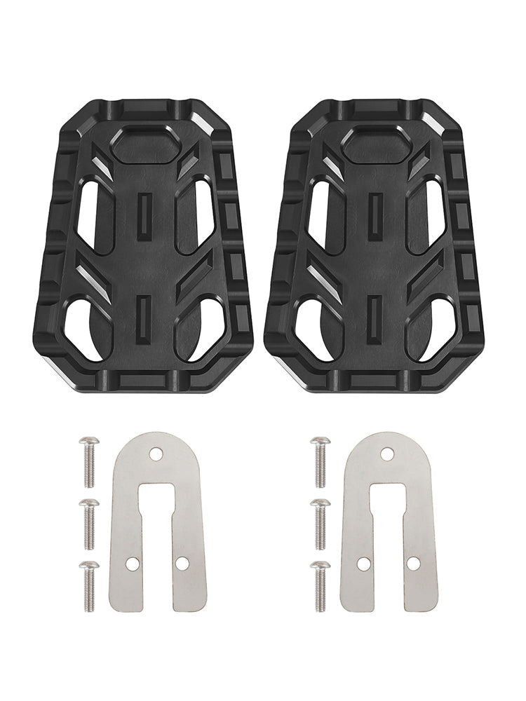 Cnc Foot Pegs Footrests Covers Driver Pedal Fit For TR Scrambler 1200 Tiger Silver