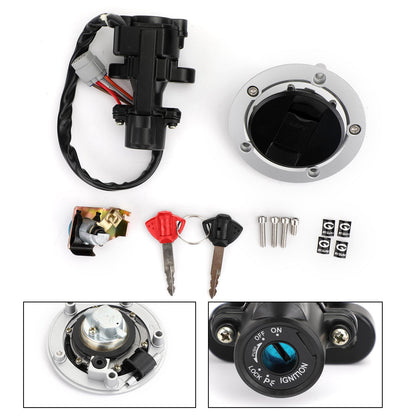 Suzuki GSXR 600 750 1000 2005-2018 Ignition Switch Fuel Gas Cap Seat Lock Keys