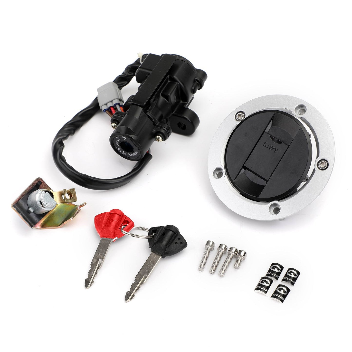 Suzuki GSXR 600 750 1000 2005-2018 Ignition Switch Fuel Gas Cap Seat Lock Keys