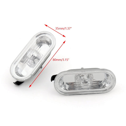 2X Side Marker Light For VW Jetta Bora Golf Mk4 GTI B5.5 Passat B5 beetle R32