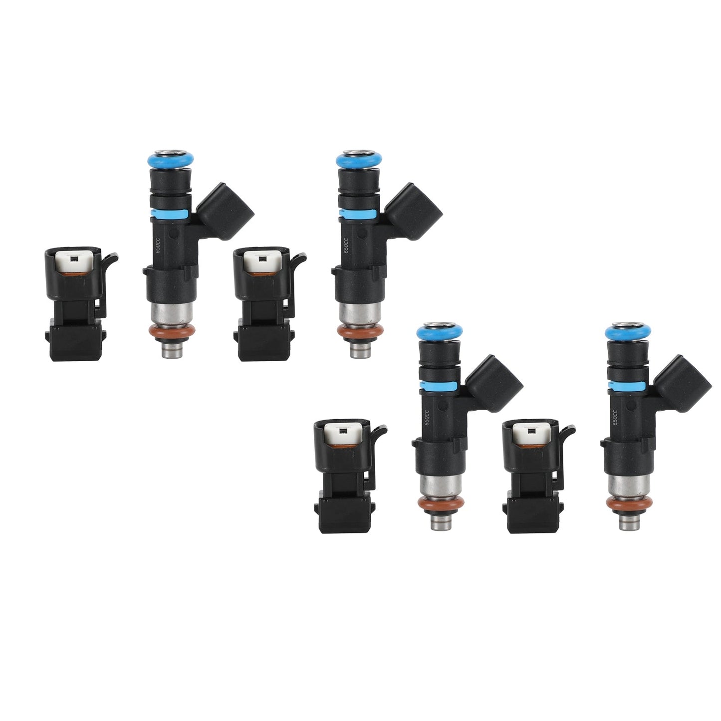 1999-2005 VW Passat 1.8T 4PCS 650CC 62lb EV14 Fuel Injectors 0280158117