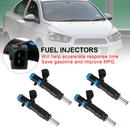 2012-2015 Chevrolet Sonic 1.8L Fuel Injectors 55570284 2173433 FJ1153