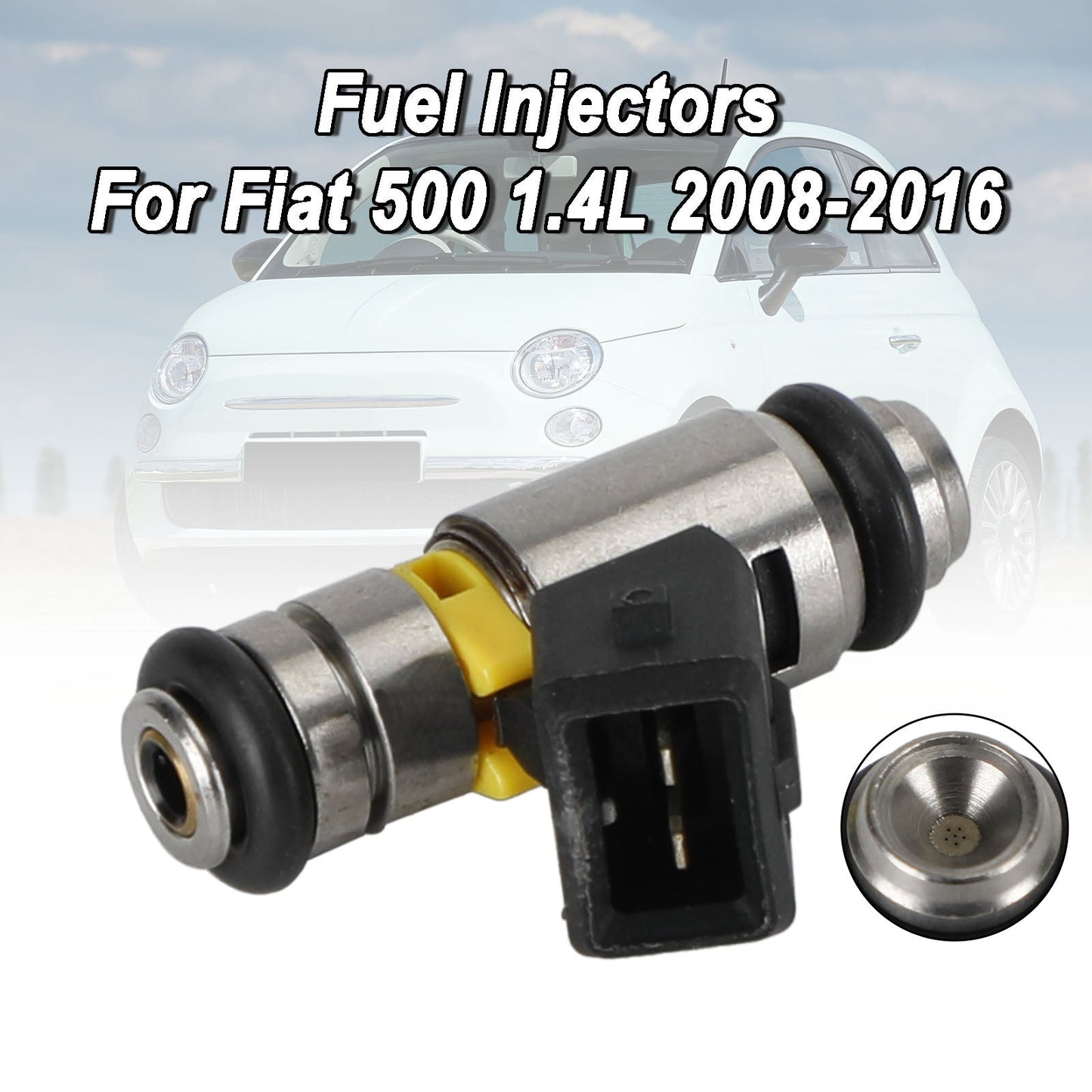 2012-2016 Fiat Punto 1.4L 71792994 Fuel Injectors IWP160 77363790
