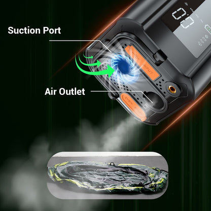 Tire Inflator Portable Air Compressor 150PSI Auto Air Pump for Car Tires DC4.8V Electric Tire Air Pump