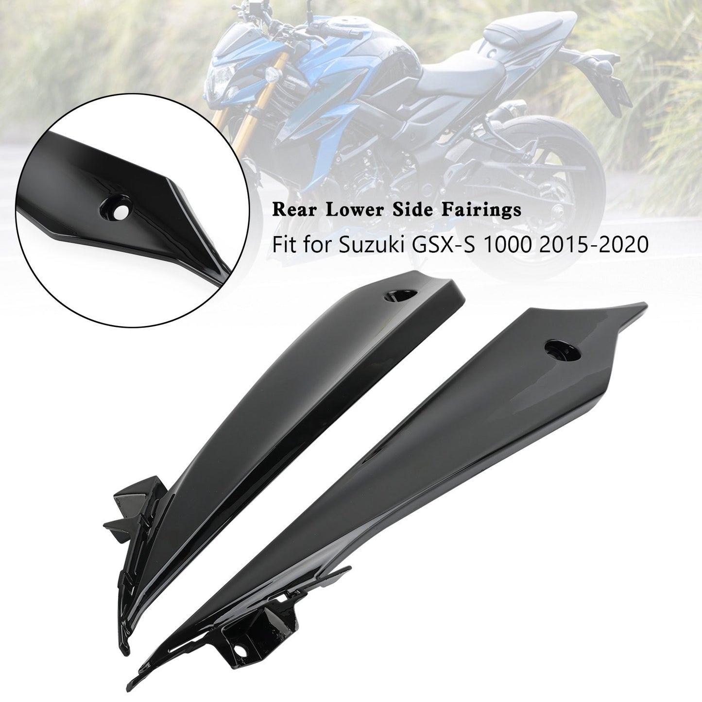 Rear Lower Side Fairings For Suzuki GSX-S 1000 2015-2020